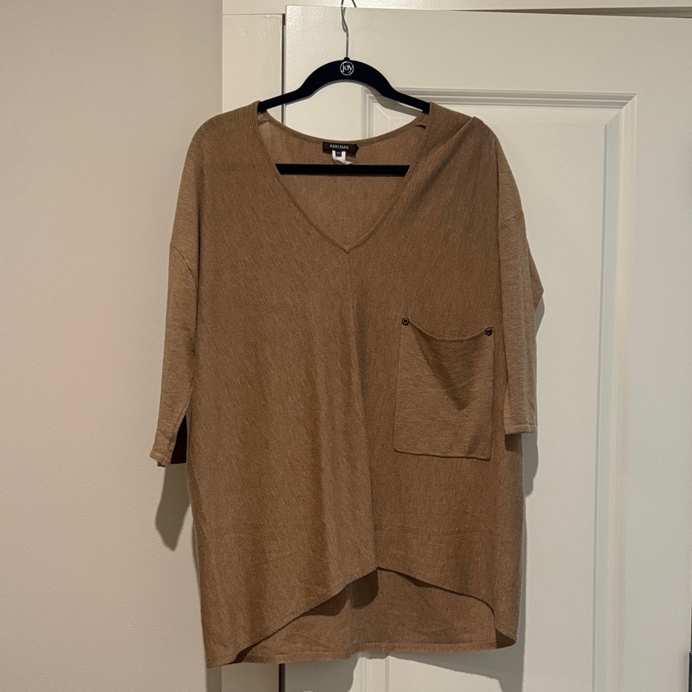 Kerisma Tan Knit Top